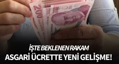 Asgari ücrette yeni gelişme! İşte beklenen rakam