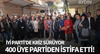 İYİ Parti'de kriz sürüyor: 400 üye istifa etti!