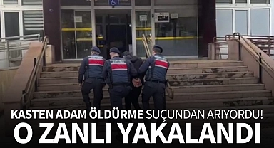 Kemalpaşa'da  adam öldürme suçundan aranan zanlı yakalandı!