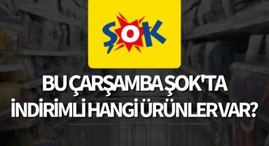 ŞOK marketin yarın listesinde hangi ürünler var?