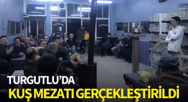 Turgutlu'da kanarya mezatı gerçekleştirildi