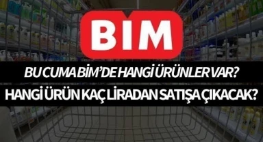 Bu cuma BİM’de hangi ürünler var?