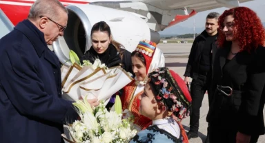 Cumhurbaşkanı Erdoğan İzmir'e geldi