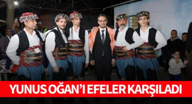 Oğan'ı Dalbahçe'de Efeler Karşıladı