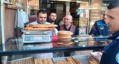 Salihli zabıtasından fırınlara gramaj denetimi