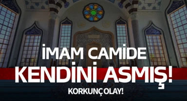 Şok olay: İmam camide kendini asmış!