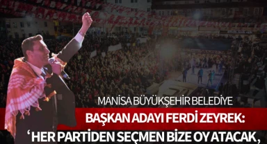 Zeyrek: "Her partiden seçmen bize oy atacak"