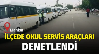 İlçede okul servis araçları denetlendi