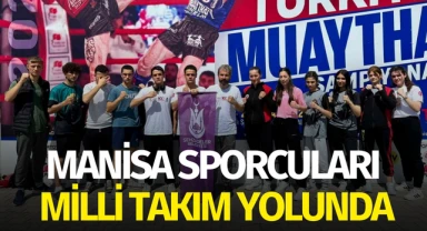 Manisa sporcuları milli takım yolunda