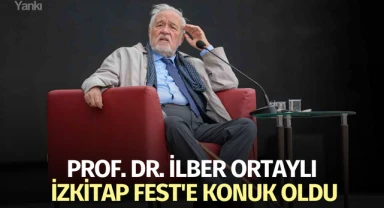 Prof. Dr. İlber Ortaylı İZKİTAP Fest'e konuk oldu