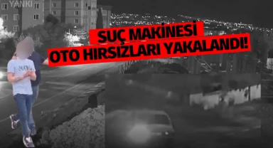 Suç makinesi oto hırsızları yakalandı!