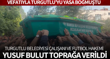 Turgutlu'yu ağlatan genç hakeme gözü yaşlı veda!