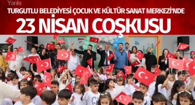 Turgutlu'da 23 Nisan coşkusu