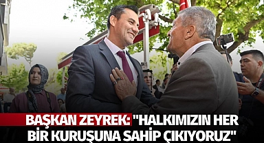 Başkan Zeyrek: "Halkımızın her bir kuruşuna sahip çıkıyoruz"