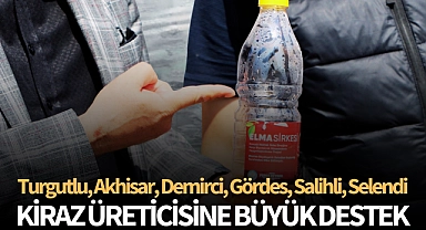 Büyükşehirden kiraz üreticisine büyük destek