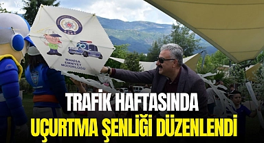 Trafik Haftasında Uçurtma Şenliği düzenlendi