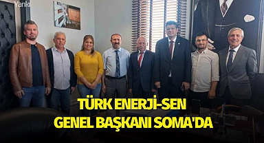 Türk Enerji-Sen Genel Başkanı Soma'da