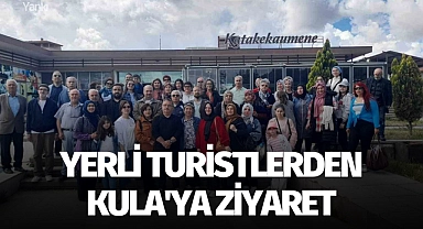 Yerli turistlerden Kula'ya ziyaret