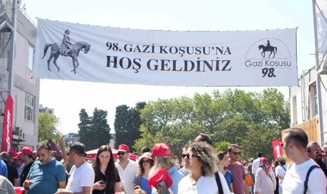 98. Gazi Koşusu'na yoğun ilgi