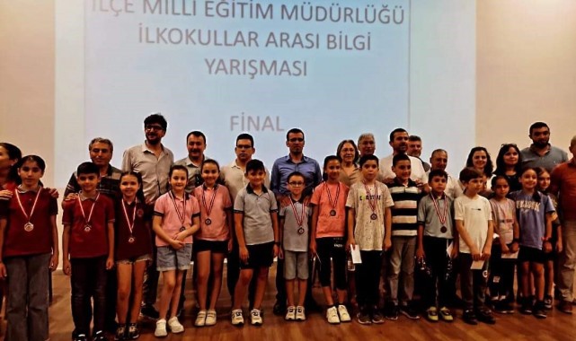 Bilgi yarışmasında birinciliği paylaştılar