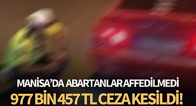 Manisa'da abartı egzoz kullananlara ceza