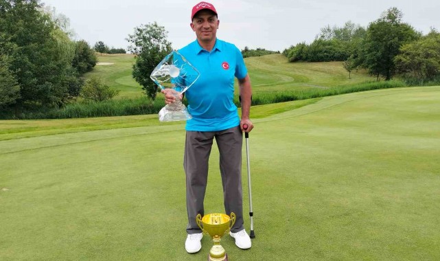 Milli golfçü Mehmet Kazan Çekya'da şampiyon oldu