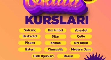 Selçuk'ta çocuklar için yaz okulu zamanı