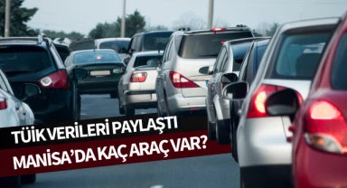 TÜİK açıkladı: Manisa'da kayıtlı kaç araç var?