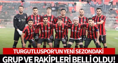 Turgutluspor'un yeni sezondaki grubu ve rakipleri belli oldu!