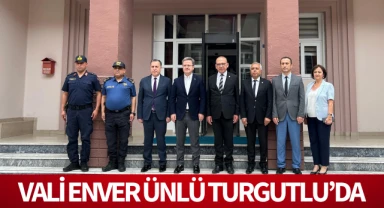 Vali Enver Ünlü Turgutlu'da