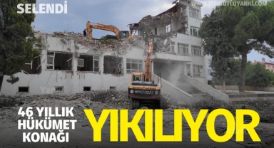 46 yıllık hükümet konağı yıkılıyor