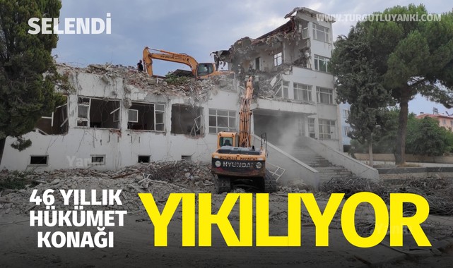 46 yıllık hükümet konağı yıkılıyor