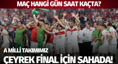 A Milli Takım çeyrek final için sahada!