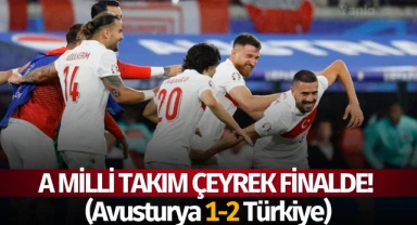 A Milli Takım çeyrek finalde! (Avusturya 1-2 Türkiye)