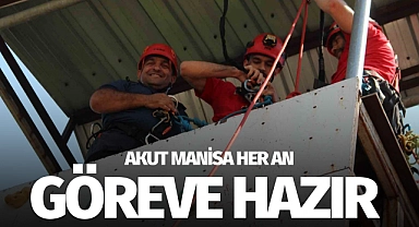 AKUT Manisa her an göreve hazır