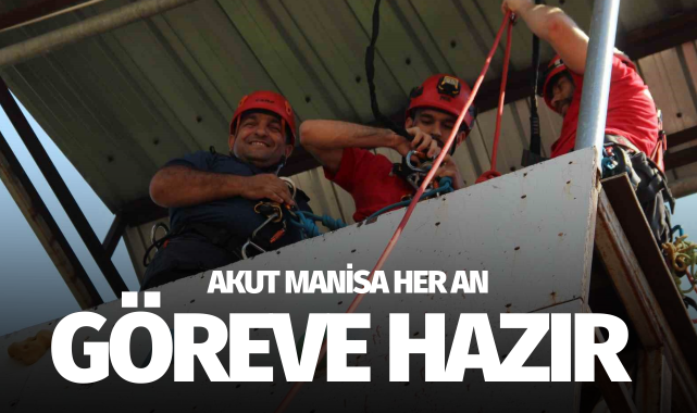 AKUT Manisa her an göreve hazır