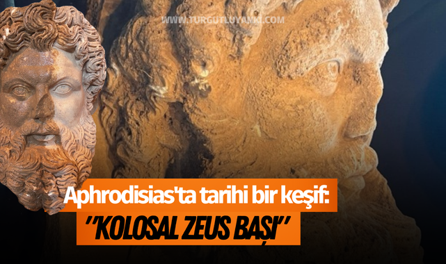 Aphrodisias'ta benzersiz bir keşif: "Kolosal Zeus Başı"