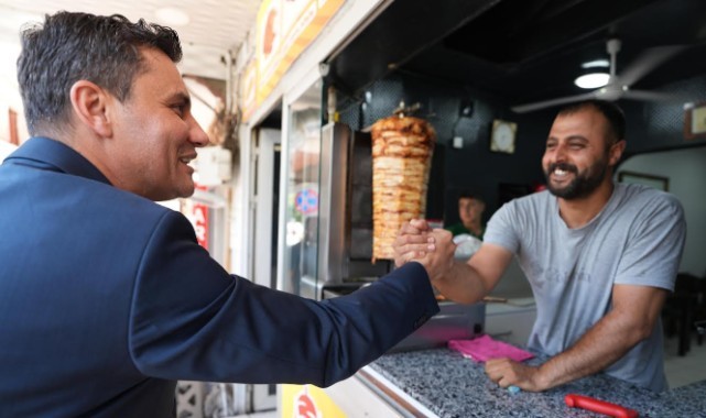 Başkan Zeyrek'ten Turgutlu'da esnaflara ziyaret