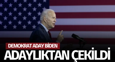 Biden, başkanlık yarışından çekildi