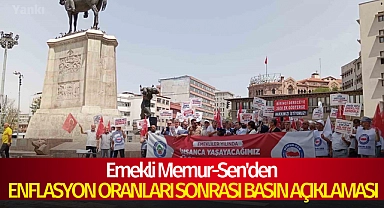 Emekli Memur-Sen'den enflasyon oranları sonrası basın açıklaması