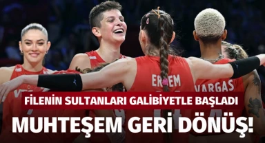 Filenin Sultanları'ndan muhteşem geri dönüş: Galibiyetle başladık!