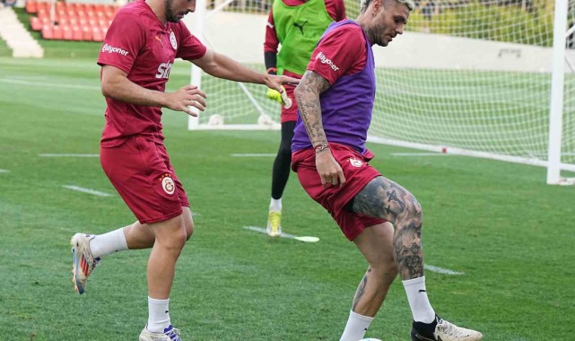 Galatasaray, Beşiktaş maçı hazırlıklarını sürdürdü