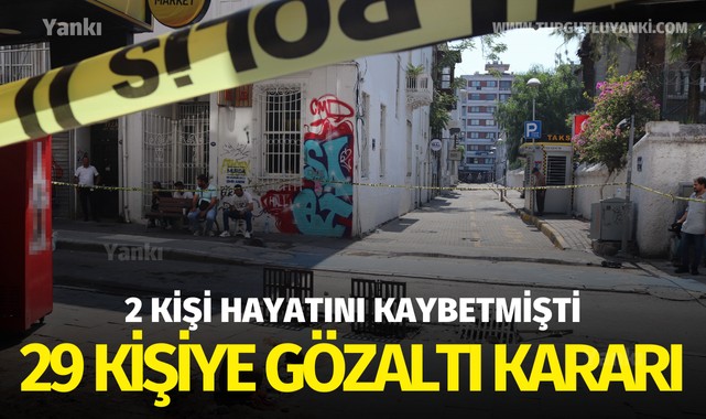 İzmir'de 29 kişiye gözaltı kararı