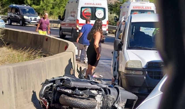 İzmir'de zincirleme kaza: 1 ölü, 6 yaralı