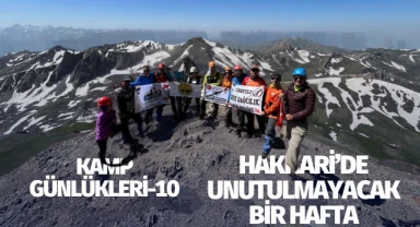 Kamp Günlükleri-10 Hakkari'de Unutulmayacak Bir Hafta