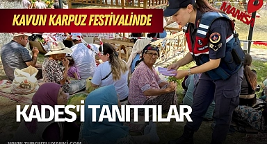 Kavun Karpuz Festivalinde KADES'i tanıttılar