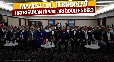 Manisa CBÜ TEKNOKENT katkı sunan firmaları ödüllendirdi