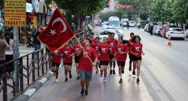 Manisa'da '15 Temmuz Sancak Koşusu' gerçekleştirildi