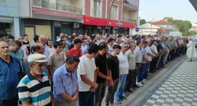 Manisa'da MASKİ çalışanına gözü yaşlı veda