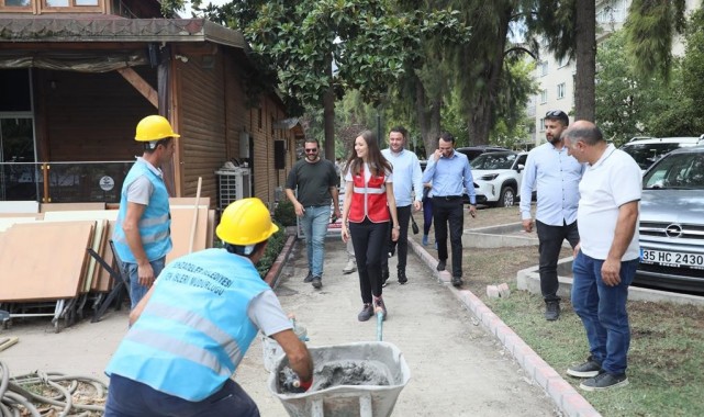 Manisa'da o Gençlik Parkı yenileniyor